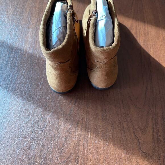 Comfortview Noel Booties Cognac 8M - Picture 2 of 13